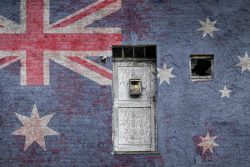 How have Australian real estate and shares performed in a financial crisis?